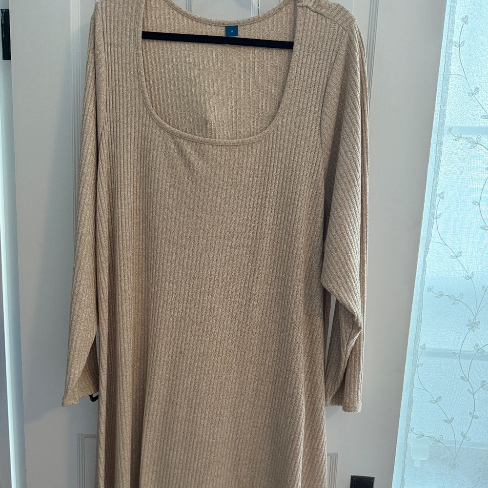 Old Navy Gold Sweater Dress - 4x